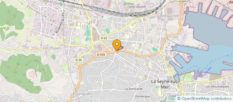 localisation de l'entreprise MONSIEUR FARID MOUSSA à LA SEYNE-SUR-MER