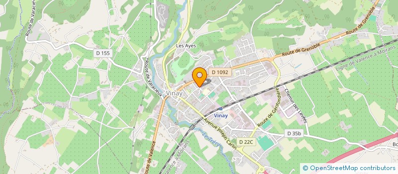 localisation de l'entreprise MONSIEUR FARID NAIT SIDOUS  VINAY