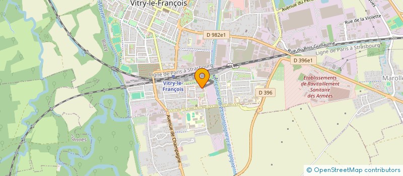 localisation de l'entreprise MONSIEUR FARID NAJMI à VITRY-LE-FRANCOIS
