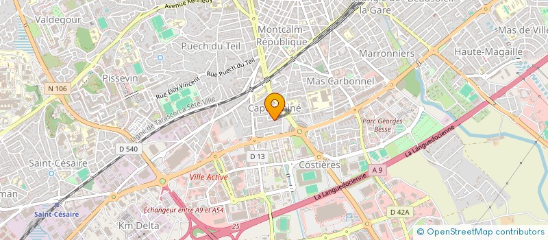 localisation de l'entreprise MONSIEUR FARID NASSIRI  NIMES