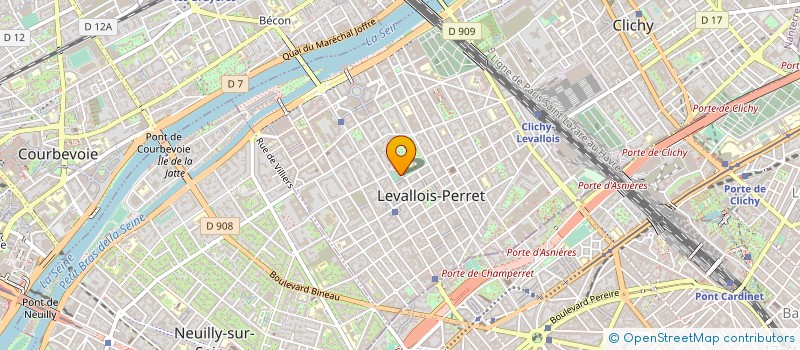 localisation de l'entreprise MONSIEUR FARID NEDIR à LEVALLOIS-PERRET