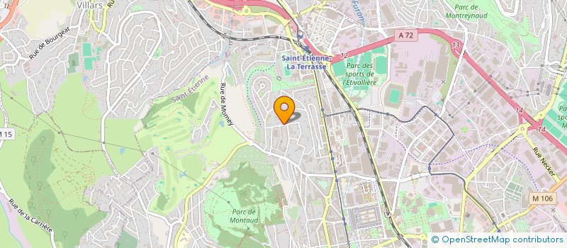 localisation de l'entreprise MONSIEUR FARID NEMEUR  SAINT-ETIENNE