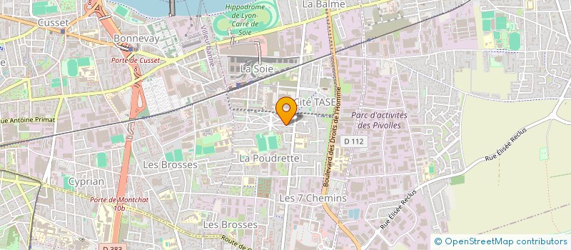 localisation de l'entreprise MONSIEUR FARID NEMIRE  VAULX-EN-VELIN