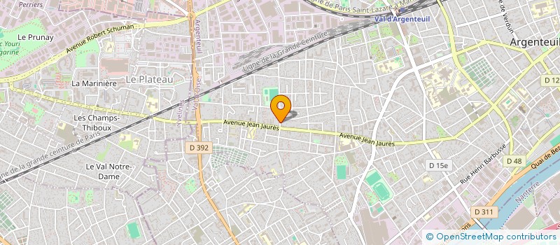 localisation de l'entreprise MONSIEUR FARID NOUAR  ARGENTEUIL