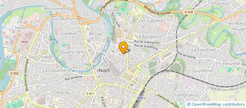 localisation de l'entreprise MONSIEUR FARID ORYAKEIL à NIORT