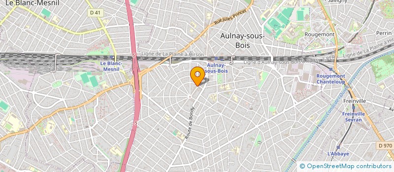 localisation de l'entreprise MONSIEUR FARID OUALLOUCHE à AULNAY-SOUS-BOIS