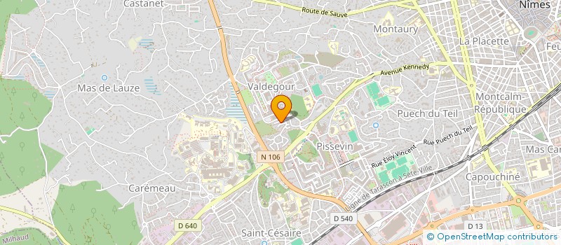 localisation de l'entreprise MONSIEUR FARID OUANES  NIMES