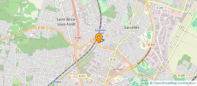 localisation de l'entreprise MONSIEUR FARID OUCHEN à SARCELLES