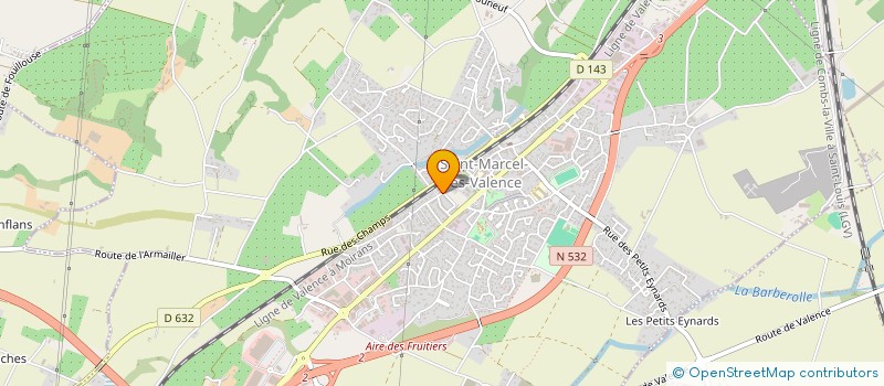 localisation de l'entreprise MONSIEUR FARID OUECHTATI à SAINT-MARCEL-LES-VALENCE