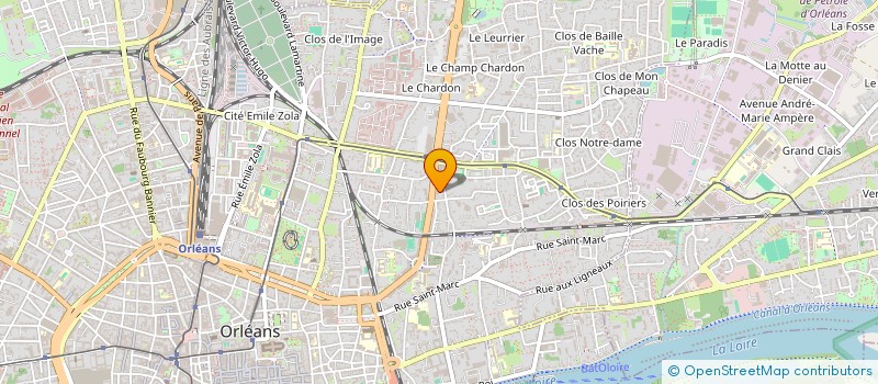 localisation de l'entreprise MONSIEUR FARID OUGHRIS à ORLEANS
