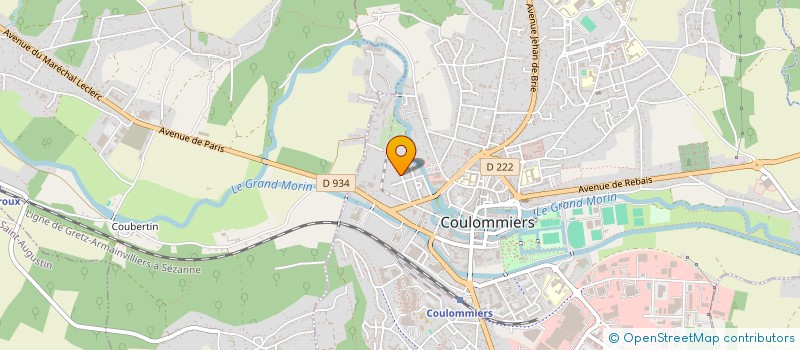 localisation de l'entreprise MONSIEUR FARID OUHADDA à COULOMMIERS
