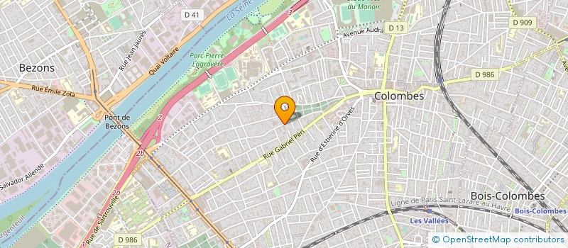 localisation de l'entreprise MONSIEUR FARID OUKSEL à COLOMBES