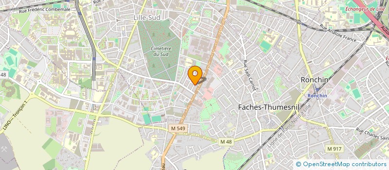 localisation de l'entreprise MONSIEUR FARID OULAD FATTOUMA  LILLE