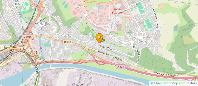 localisation de l'entreprise MONSIEUR FARID RAHO-MOUSSA  GONFREVILLE-L'ORCHER