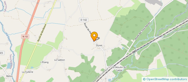 localisation de l'entreprise MONSIEUR FARID RASSOUL  LARUSCADE