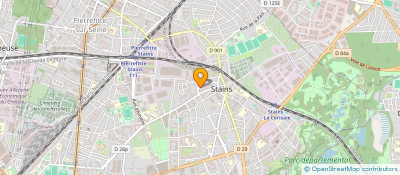 localisation de l'entreprise MONSIEUR FARID RESTANE à STAINS