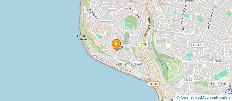 localisation de l'entreprise MONSIEUR FARID ROUAIGHIA  SAINTE-ADRESSE