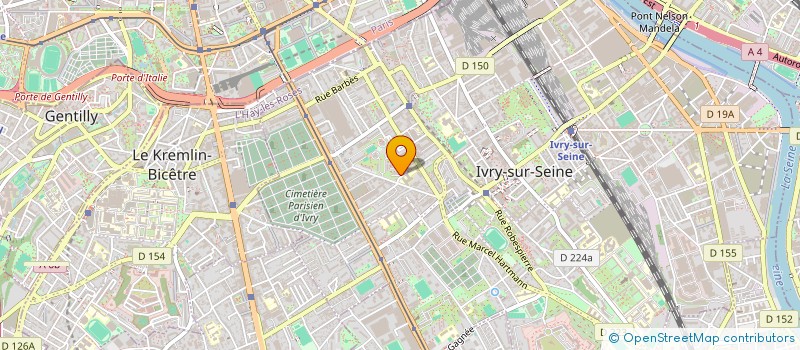 localisation de l'entreprise MONSIEUR FARID SAAD  IVRY-SUR-SEINE