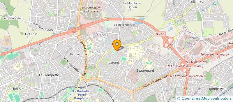 localisation de l'entreprise MONSIEUR FARID SACI  LA ROCHELLE