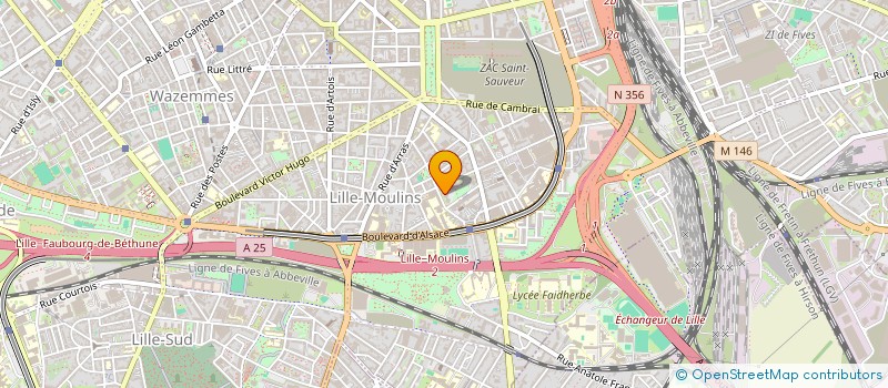 localisation de l'entreprise MONSIEUR FARID SADOUKI à LILLE