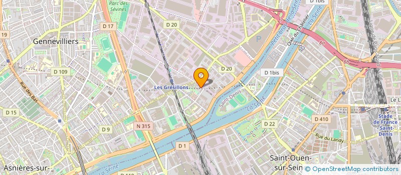 localisation de l'entreprise MONSIEUR FARID SAFARZADA  ASNIERES-SUR-SEINE