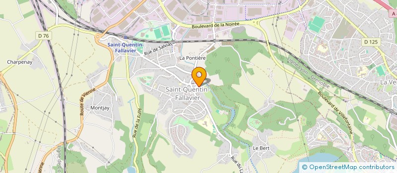 localisation de l'entreprise MONSIEUR FARID SAFIZADA  SAINT-QUENTIN-FALLAVIER