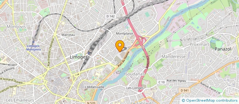 localisation de l'entreprise MONSIEUR FARID SAIDANI à LIMOGES