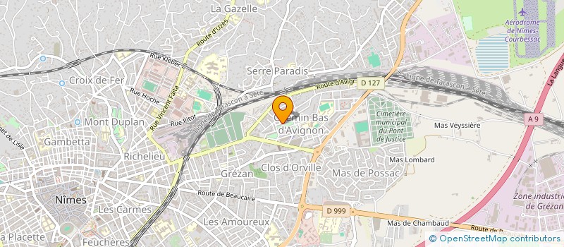 localisation de l'entreprise MONSIEUR FARID SALHIDADY ALYAHID  NIMES