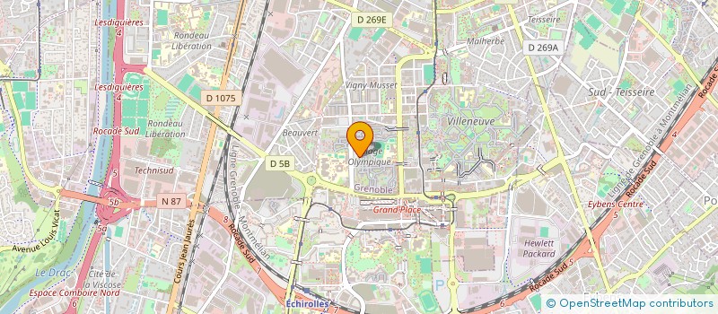 localisation de l'entreprise MONSIEUR FARID SATTOUF à GRENOBLE