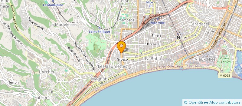 localisation de l'entreprise MONSIEUR FARID SAYAH à NICE