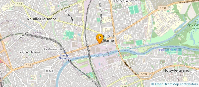 localisation de l'entreprise MONSIEUR FARID SEDINI à NEUILLY-SUR-MARNE