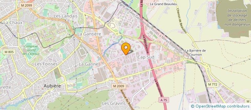 localisation de l'entreprise MONSIEUR FARID SOUAT  AUBIERE