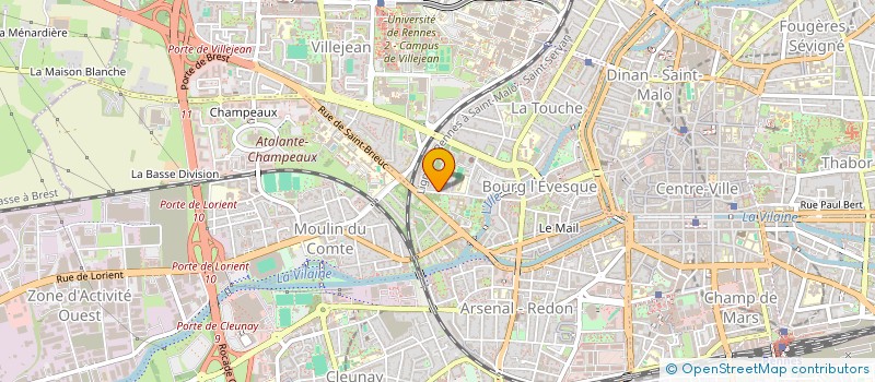 localisation de l'entreprise MONSIEUR FARID TABANI  RENNES