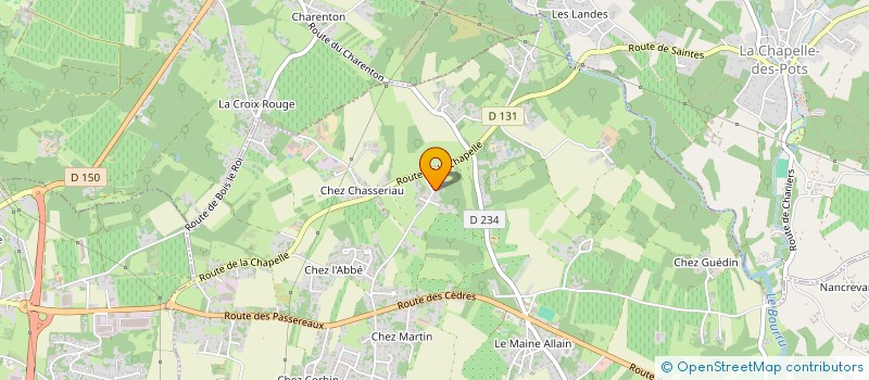 localisation de l'entreprise MONSIEUR FARID TALEB  CHANIERS