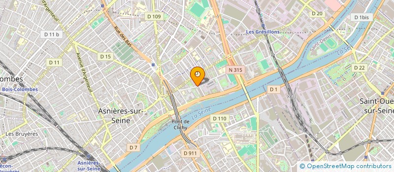 localisation de l'entreprise MONSIEUR FARID TALEB  ASNIERES-SUR-SEINE