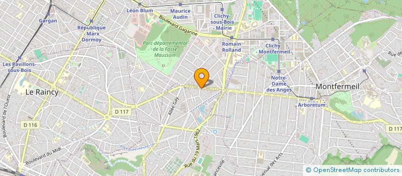 localisation de l'entreprise MONSIEUR FARID TALLALINE à GAGNY