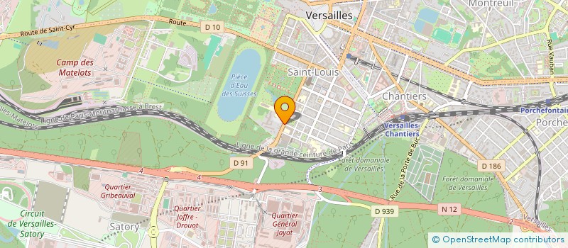 localisation de l'entreprise MONSIEUR FARID TASKIN à VERSAILLES