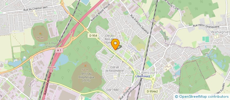 localisation de l'entreprise MONSIEUR FARID TEBICHE  LIBERCOURT