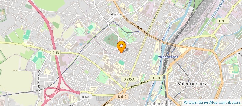 localisation de l'entreprise MONSIEUR FARID TERMOUL  VALENCIENNES