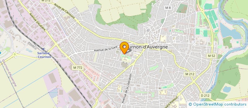 localisation de l'entreprise MONSIEUR FARID TORCHOUN  COURNON-D'AUVERGNE