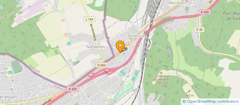 localisation de l'entreprise MONSIEUR FARID TOUHAMI  ROSBRUCK