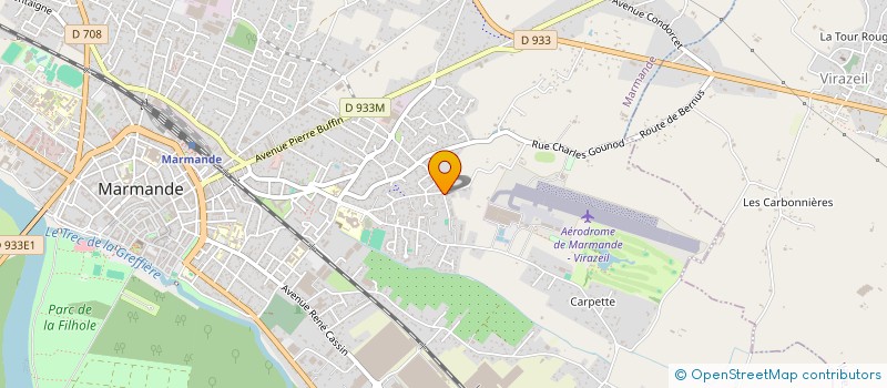 localisation de l'entreprise MONSIEUR FARID URBANO  MARMANDE