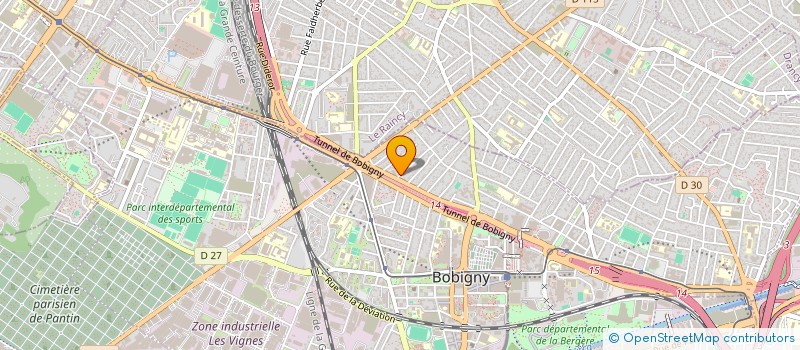 localisation de l'entreprise MONSIEUR FARID YAHIA  BOBIGNY