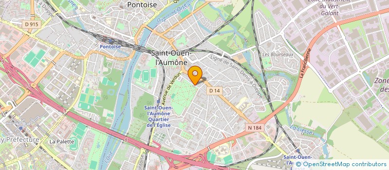 localisation de l'entreprise MONSIEUR FARID YEKHLEF à SAINT-OUEN-L'AUMONE