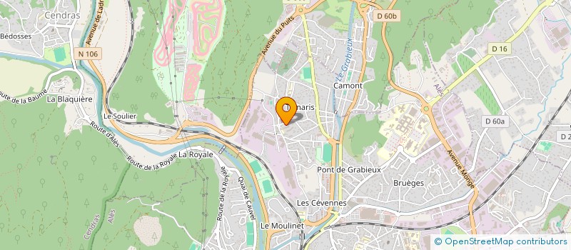 localisation de l'entreprise MONSIEUR FARID YOUNSI à ALES