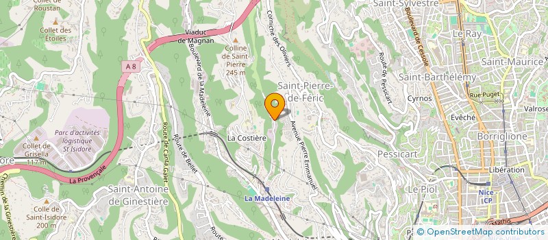 localisation de l'entreprise MONSIEUR FARID ZAAFOURI  NICE