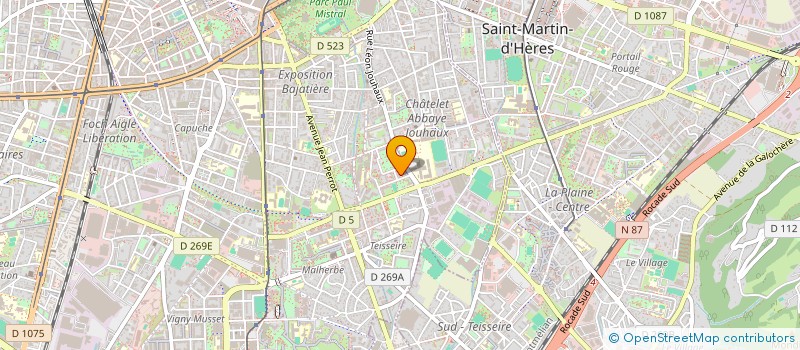 localisation de l'entreprise MONSIEUR FARID ZEDDAM  GRENOBLE