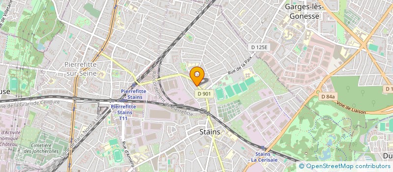 localisation de l'entreprise MONSIEUR FARID ZENATI à STAINS