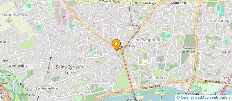 localisation de l'entreprise MONSIEUR FARID ZRAIBI  TOURS