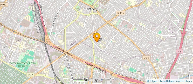 localisation de l'entreprise MONSIEUR FARIDE ABDEL AZIZ HASSAN à DRANCY